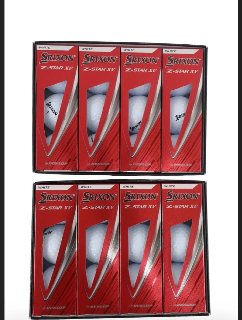 スリクソン 新品ゴルフボール SRIXON Z-STAR XV 2ダースホワイト