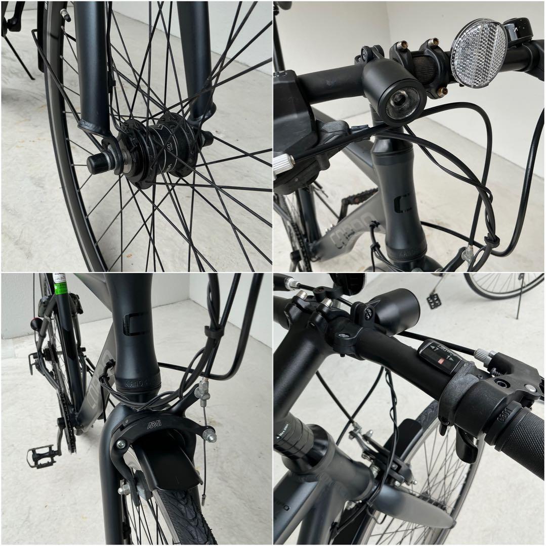 【沖縄県限定】コルポC 500mm マットブラック 700C 7段変速COPRO