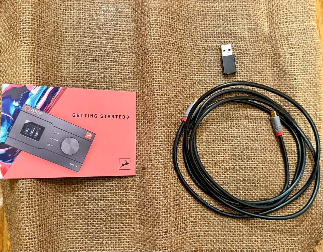 ZEN GO antelope audio オーディオインターフェイス