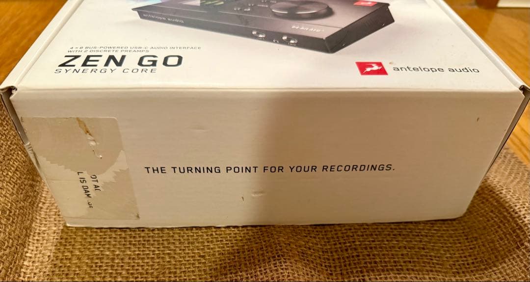 ZEN GO antelope audio オーディオインターフェイス