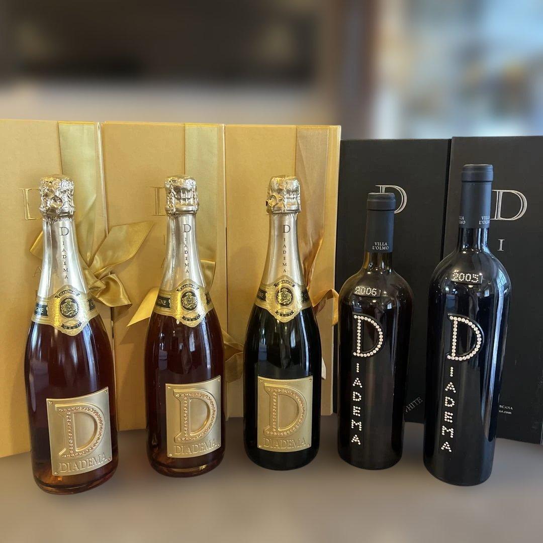 DIADEMA シャンパン　ワイン 5本セット　箱　ディアデーマ