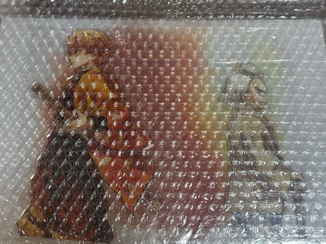 鬼滅の刃　WEBSHOPくじ　善逸と爺ちゃん　A賞　ビックアクリルスタンド