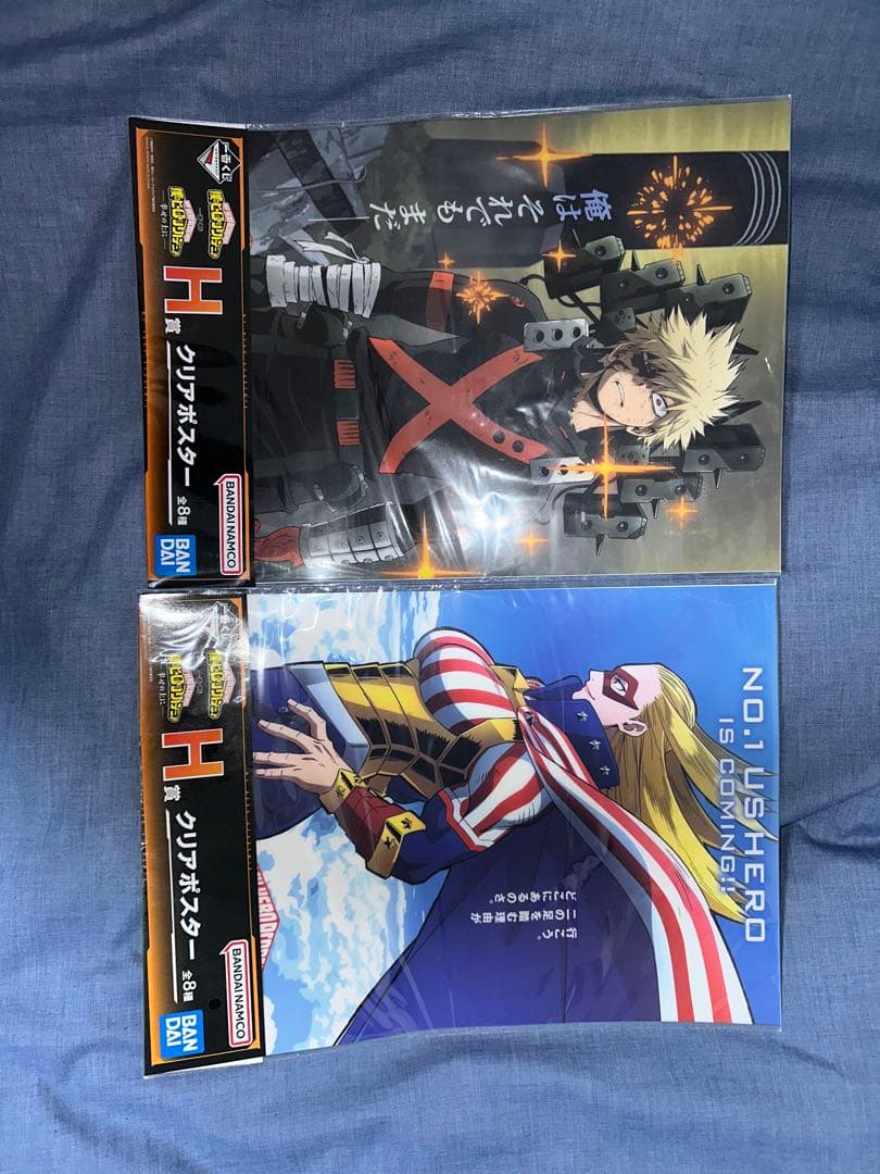 僕のヒーローアカデミア クリアポスター・キャンパス風ボード・ラバーコレクション