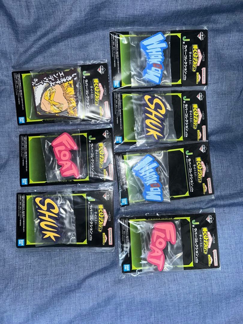 僕のヒーローアカデミア クリアポスター・キャンパス風ボード・ラバーコレクション