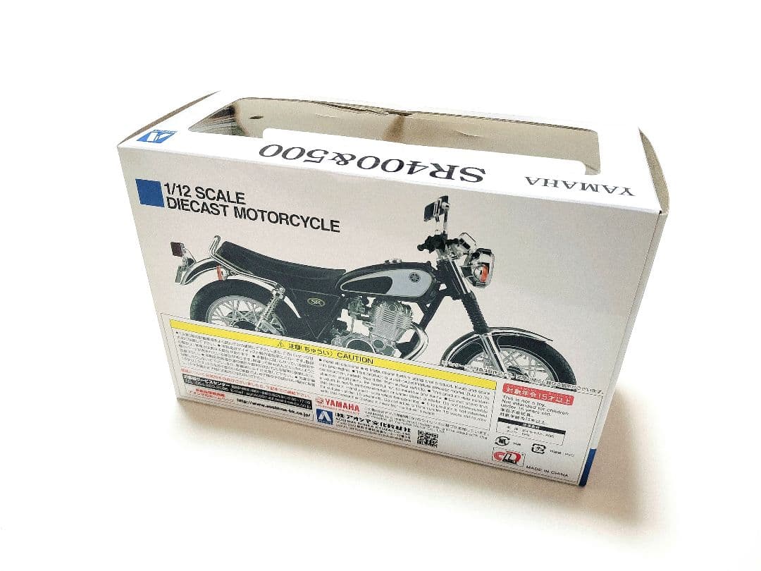 i*y様 YAMAHA SR400&500 1/12 完成品 ダイキャストモデル