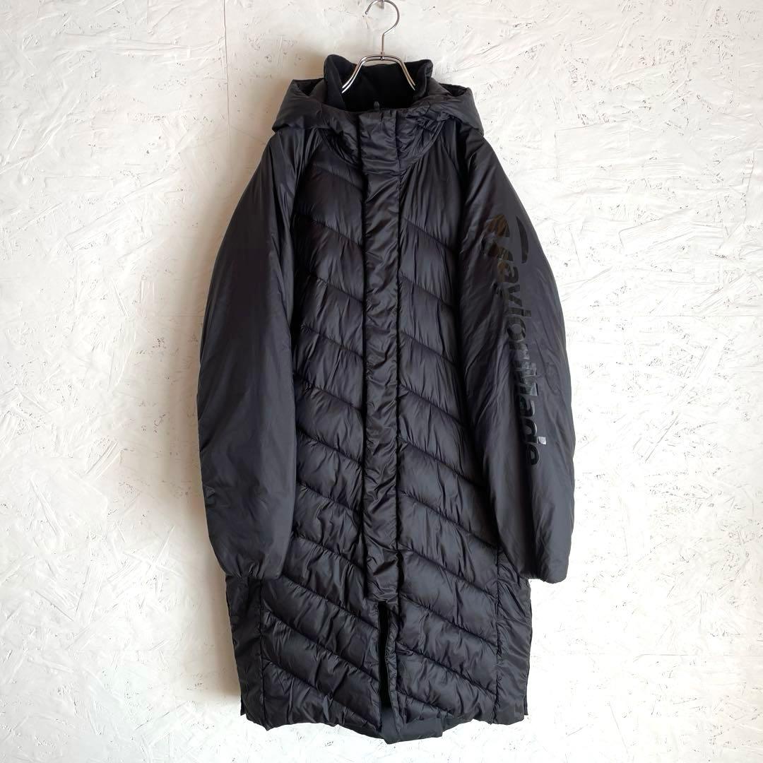 ゴルフウェア【TaylorMade】インサレーションコート　中綿ロングコート　黒