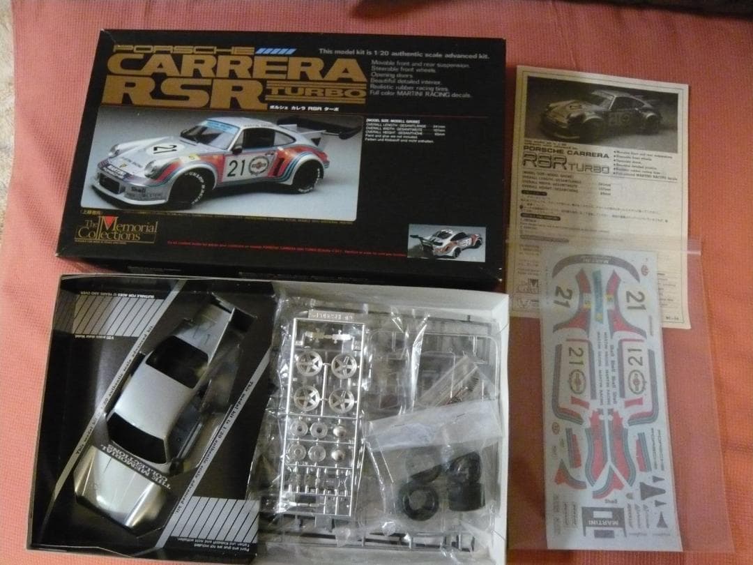 【絶版品】ユニオンモデル　20分の1　ポルシェカレラRSRターボ