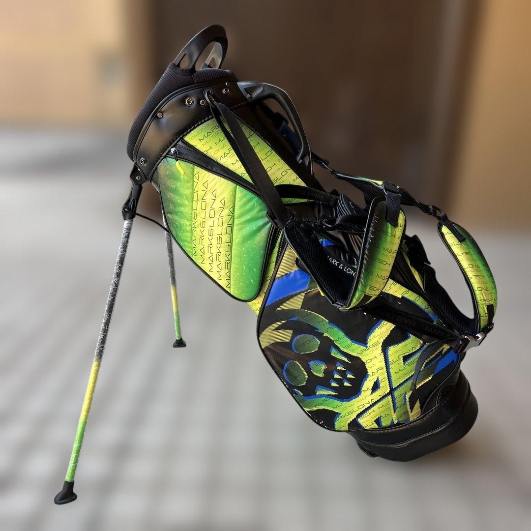 AQUAマン！　　マーク＆ロナ　キャディーバッグ　スタンド　ブラック