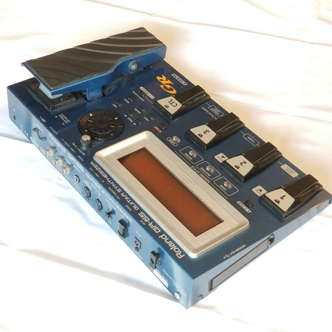 Roland GR-55 ギターシンセサイザー 取説/ケース付 動作確認済み
