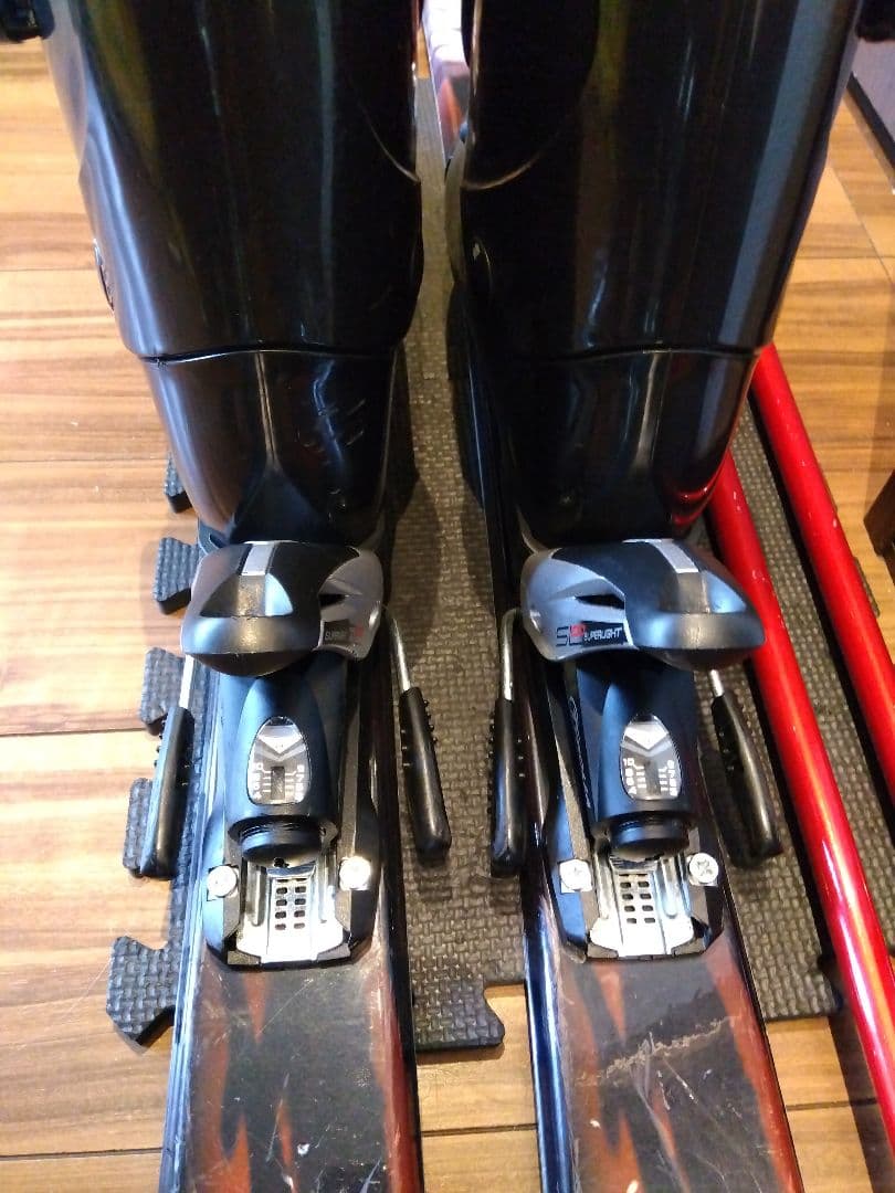 程度良好❗️KAZAMA 男女兼用/スキーセット・メンテ・WAX済み✔