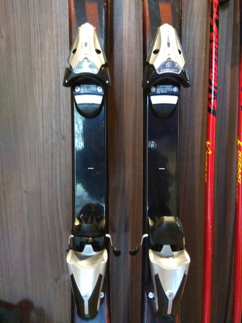 程度良好❗️KAZAMA 男女兼用/スキーセット・メンテ・WAX済み✔