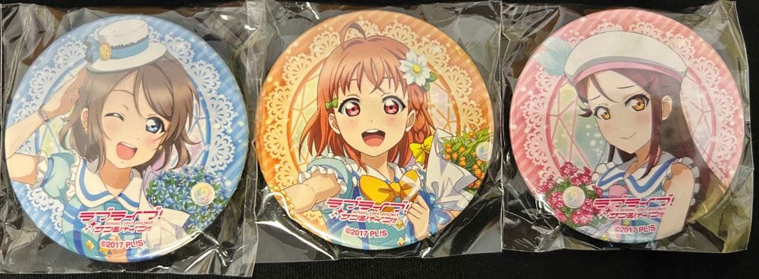 ラブライブ！ラブライブフェス Aqours 缶バッジ 8個セット 値下げおまけ可