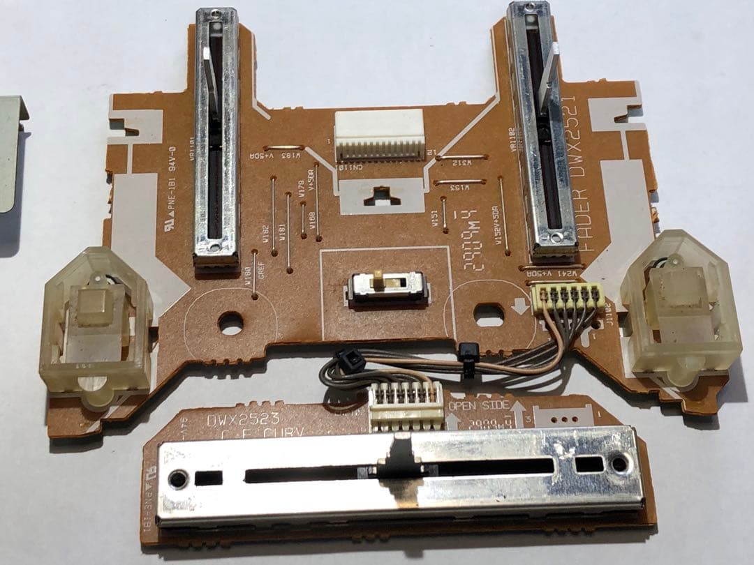 pioneer dj パイオニア　DJM-400 縦横フェーダーメンテナンス