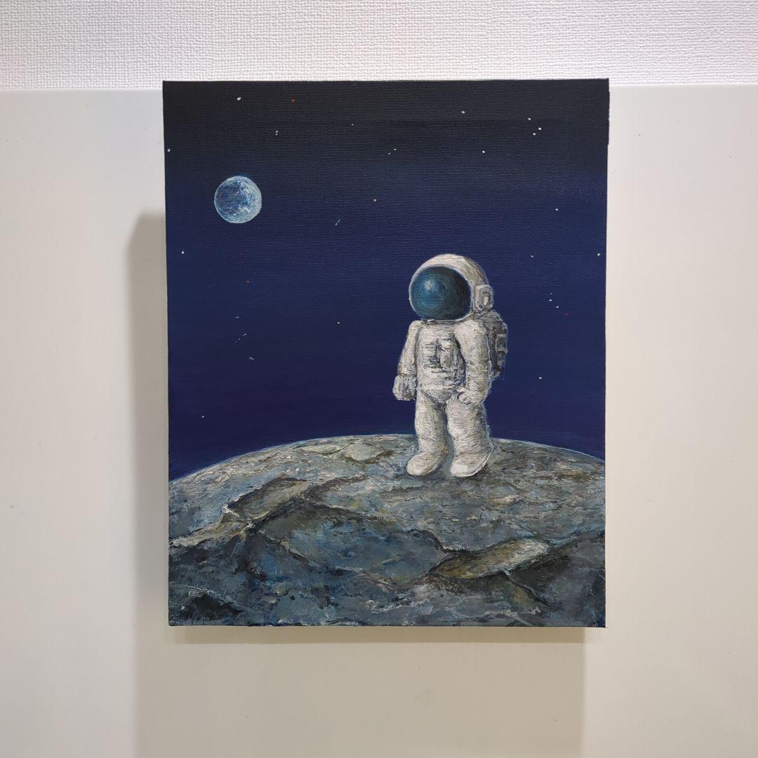 抽象画　絵画　作品名　ぼくのみらい