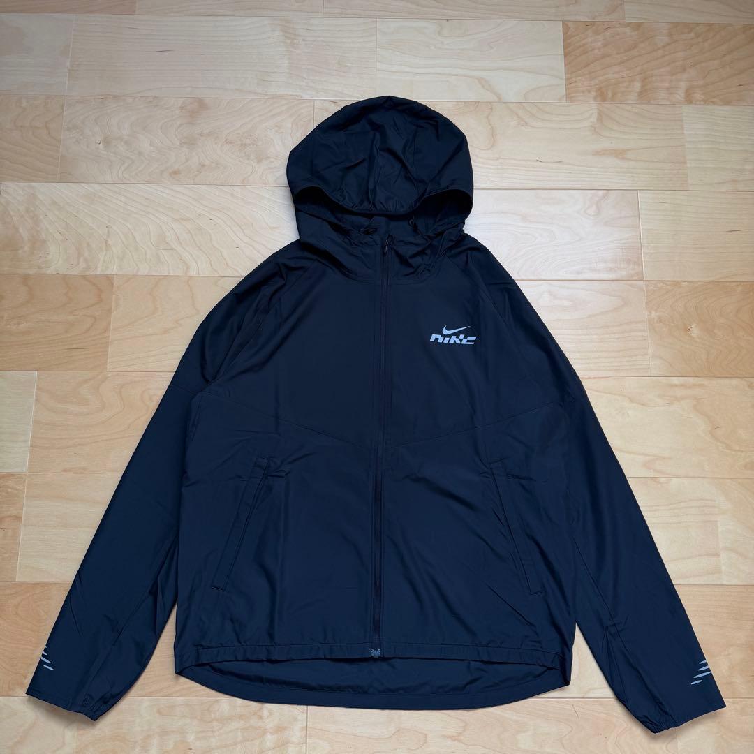 NIKEナイキ　ランニングウェア　上下セット　上着　パンツ　黒ブラック　M 新品