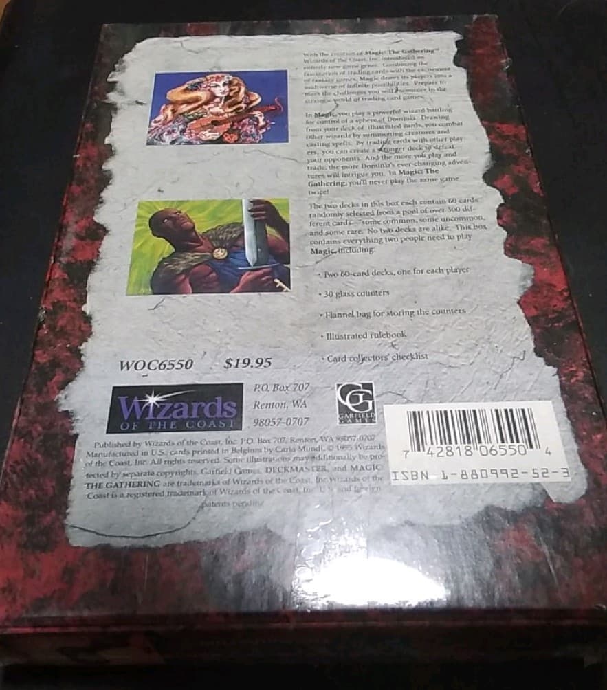 MTG　4th edition スターターBOX 未開封