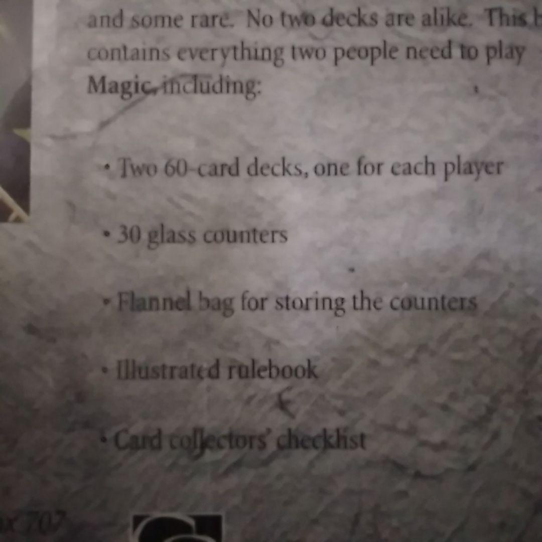 MTG　4th edition スターターBOX 未開封