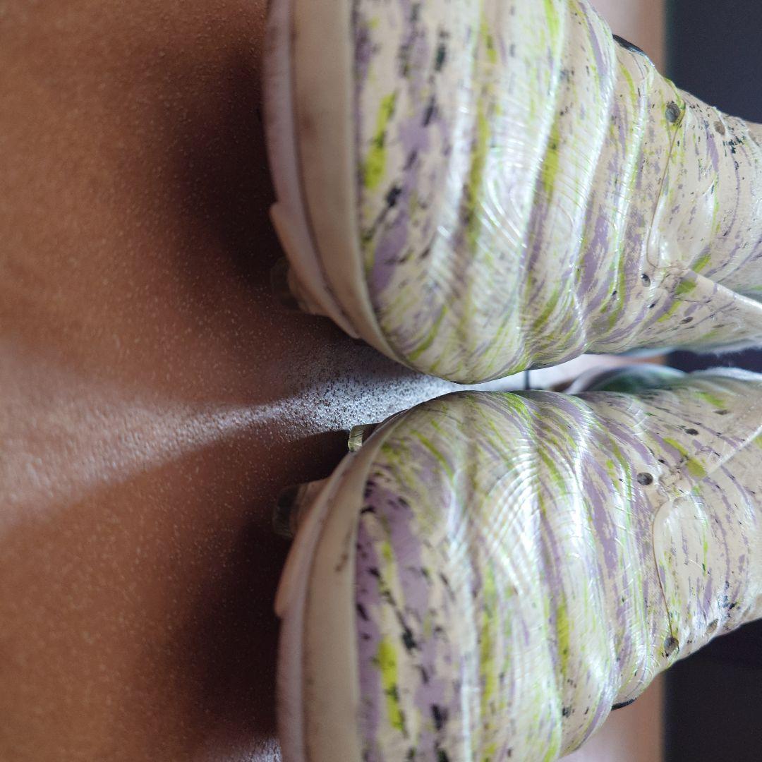 adidas サッカーシューズ ホワイト/イエロー/ブラック