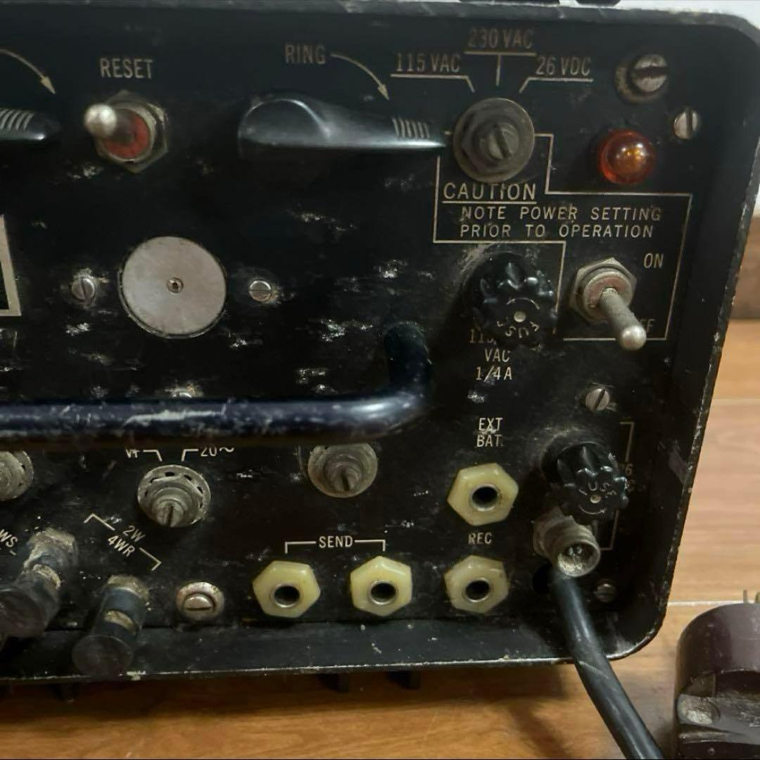 米軍　実物　TERMINAL TELEGRAPH TH -75/TSCー53