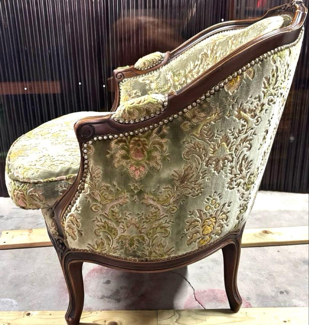 N2268 ドマーニ ルイXV 1人掛けソファ シングルソファ