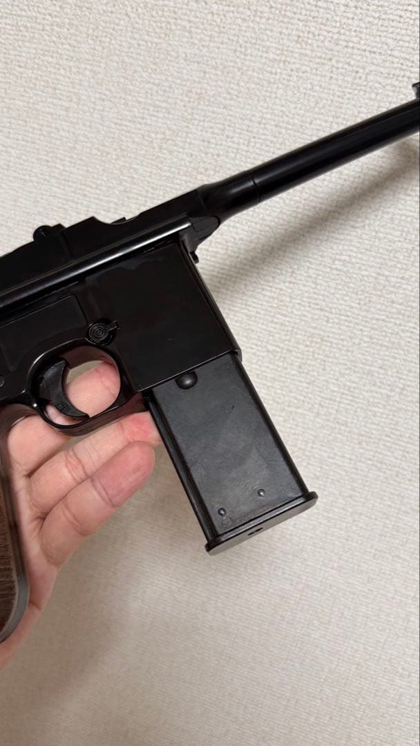 黒*ス様 マルシン モーゼル M712 8mm ガスガン