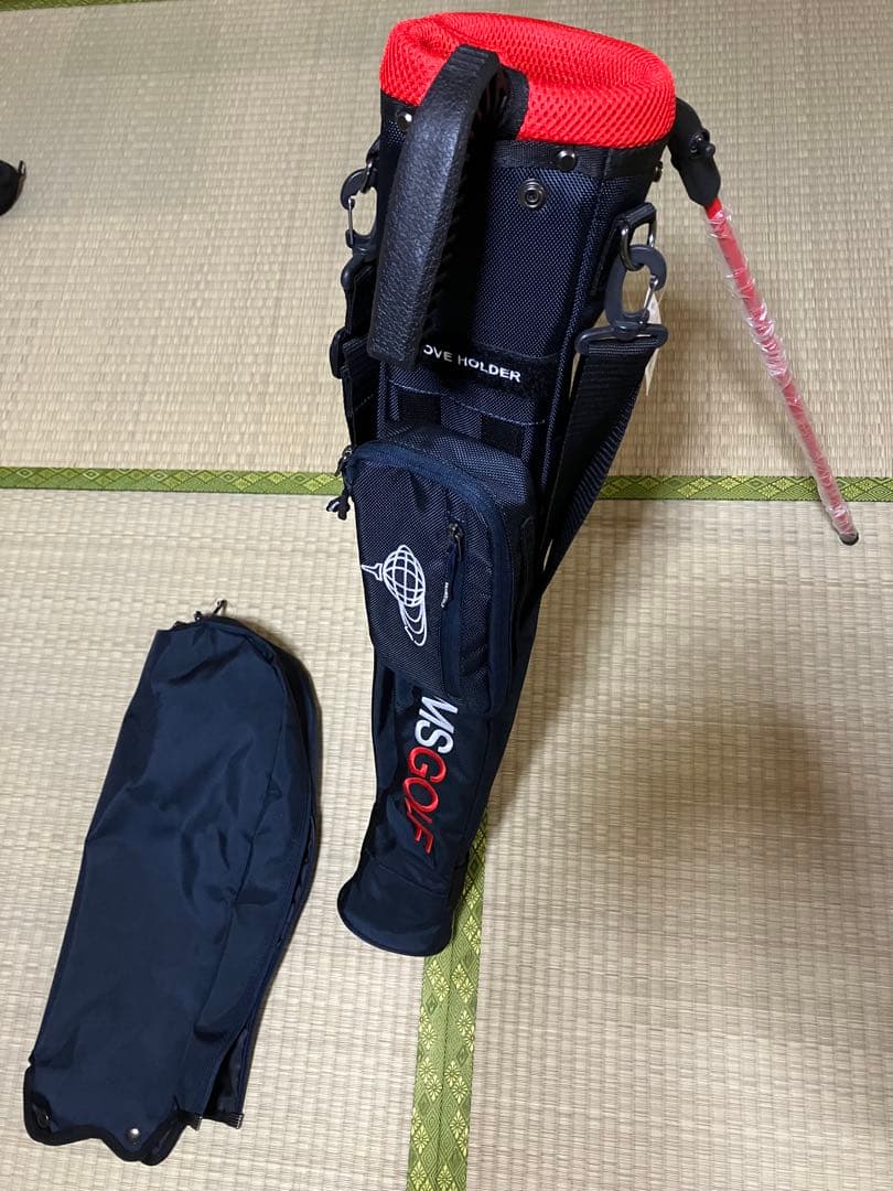 【未使用品】Beams Golf セルフスタンドバッグ　サブバッグ　ネイビー