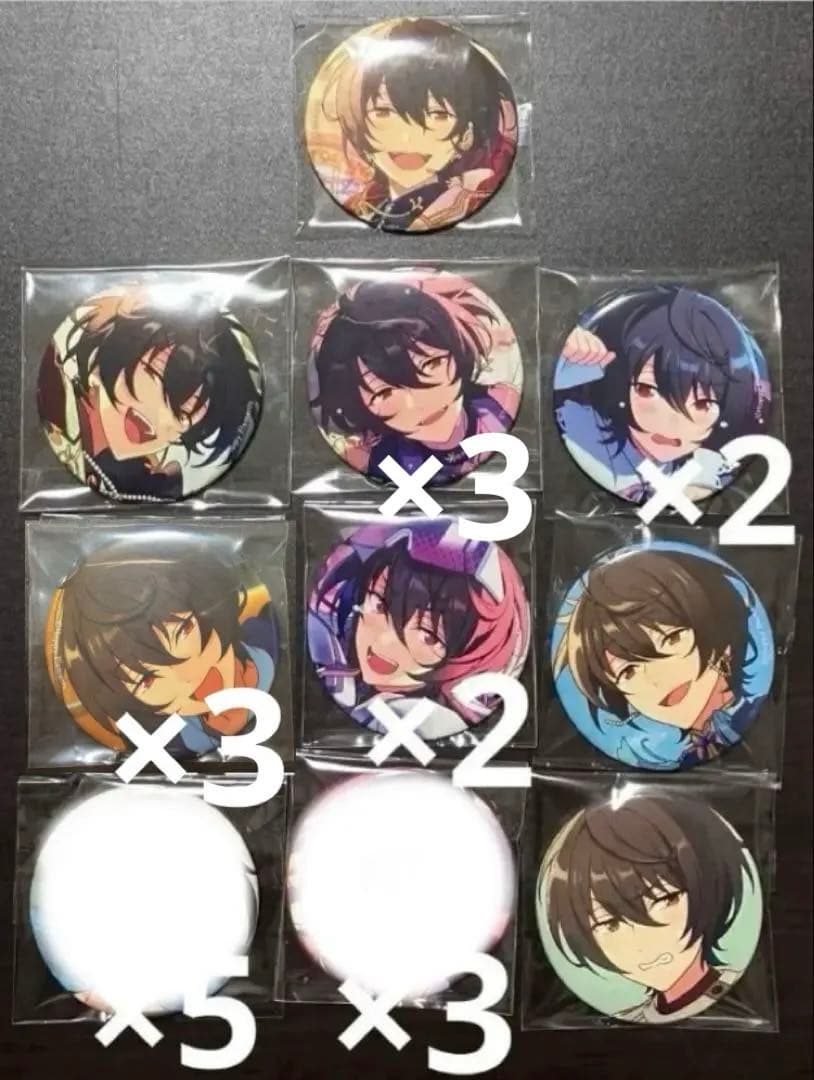 あんスタ 朔間凛月 フィーチャー2 コレクション缶バッジ Sep Feb