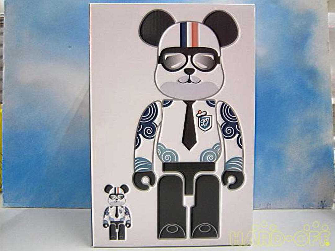 BE＠RBRICK- PAUL & JOE　400%＆100%