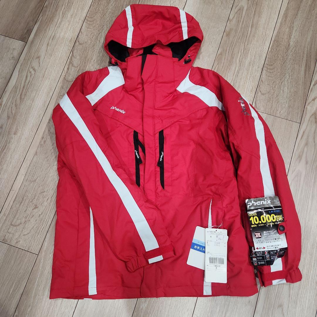 新品未使用 Phenix スキーウェア レッド Mサイズ