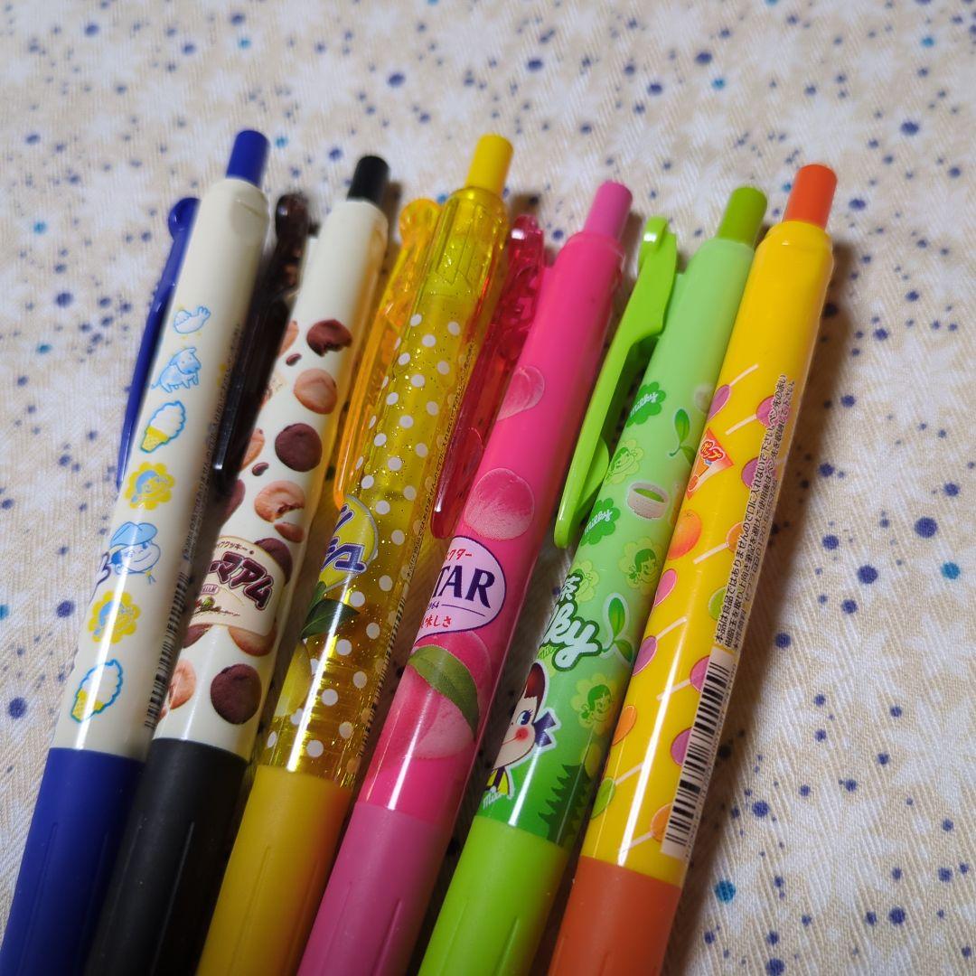 中古☆ZEBRA☆SARASA☆サラサクリップ☆不二家☆ペコちゃん☆筆記用具