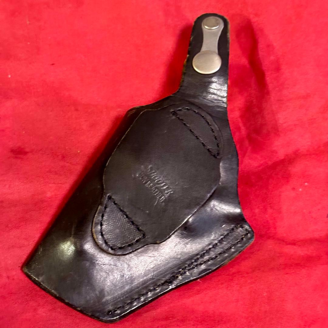 整備済 SHOOTER レザー ヒップ ホルスター 右利き用