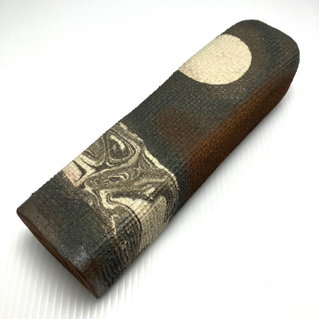 未使用 希少 越前 清水窯 花入 花瓶 伝統工芸 福井 木箱 説明書付き