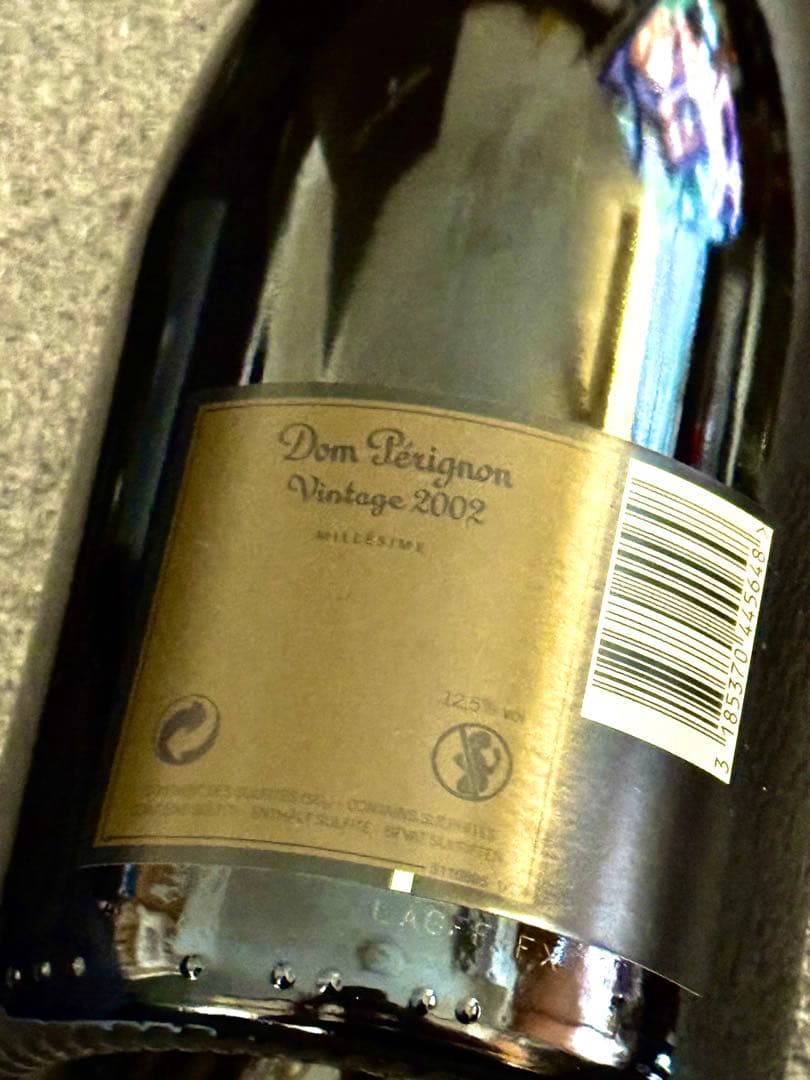 ドン・ペリニヨン Vintage 2002 箱付 未開栓 仏購入