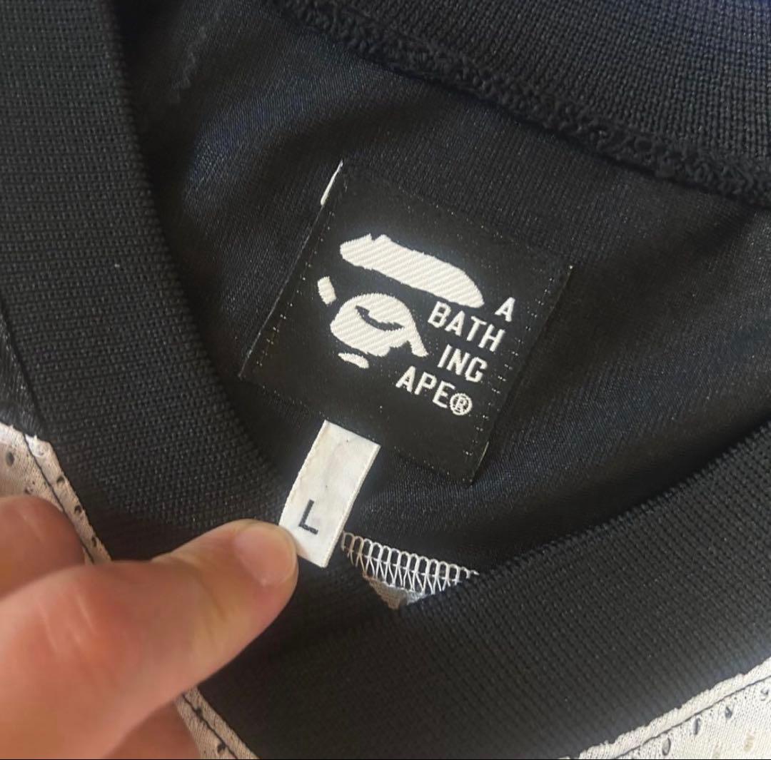 「新品」A Bathing Ape エイプ　メッシュ　Tシャツ　L 定価5万
