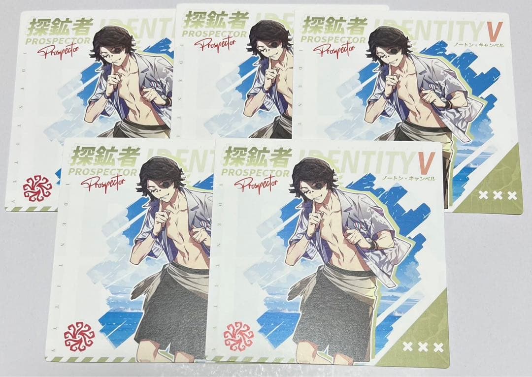 第五人格 夏コミ　探鉱者 サマーダイブ メッセージカード