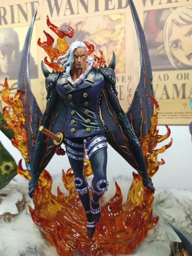 ワンピース キング アルベル フィギュア 塗装済み完成品 ガレージキット