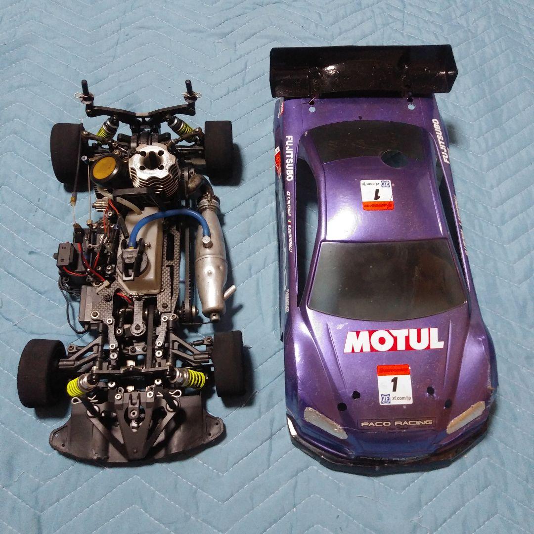 ラジコンエンジンカーV-ONER4vo2