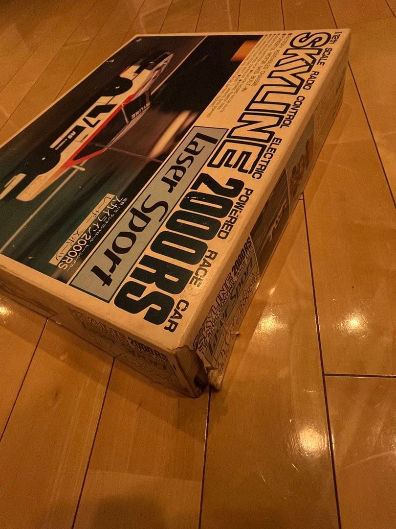 RC 京商レーザースポーツ・スカイライン2000RS未組立キット・当時物