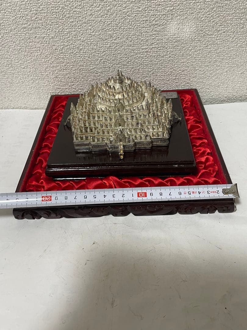 銀細工 シルバー925　仏塔　淨重量275g