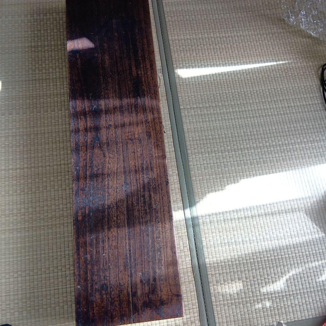 義太夫　文楽　三味線本体 木製 太棹三味線　明治７年　撥付き