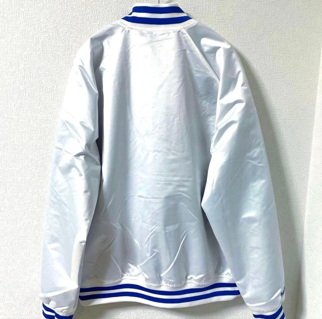 ドジャース スタジャン　ミッチェル＆ネス Dodgers L (XL相当) 白