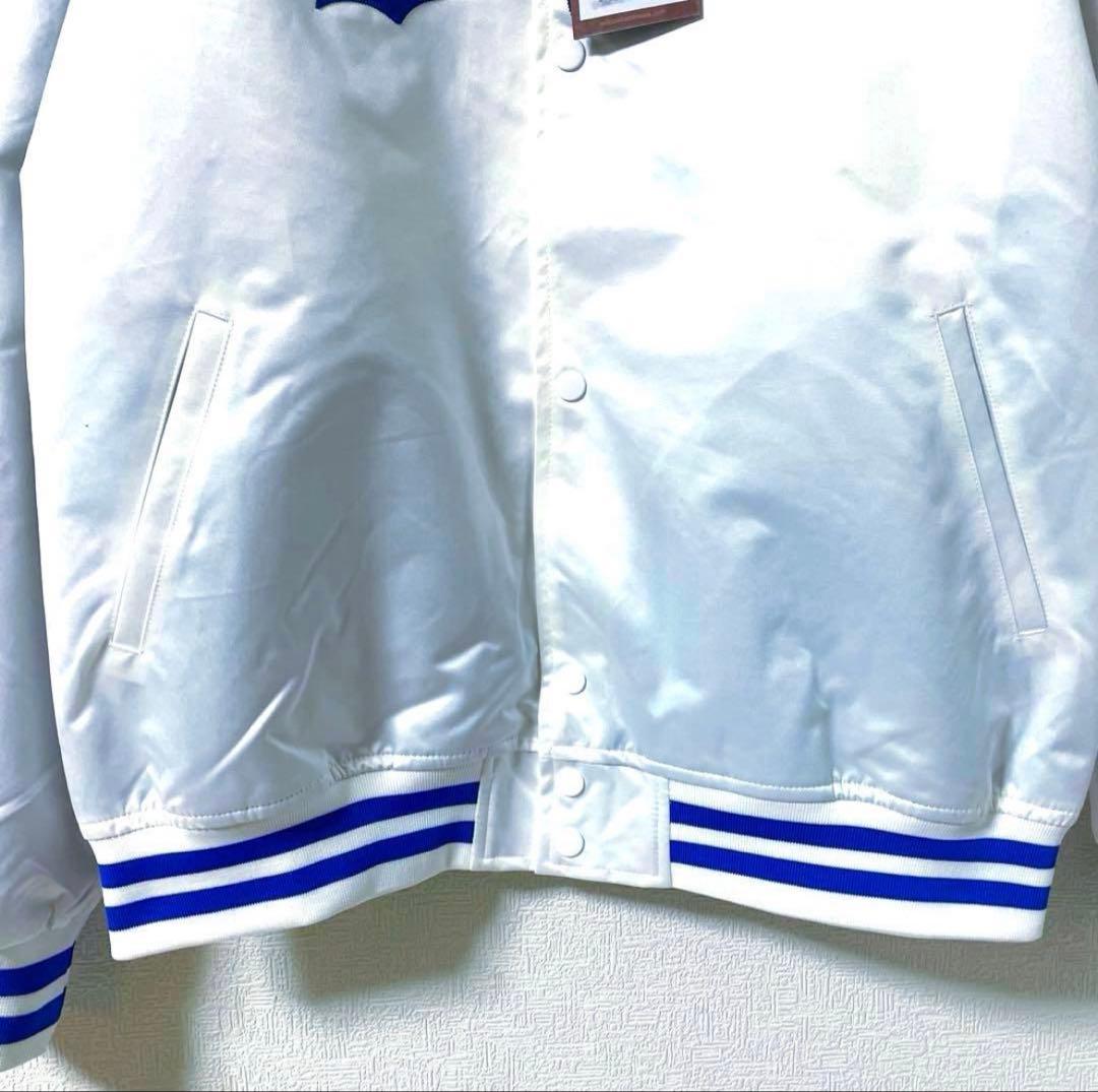 ドジャース スタジャン　ミッチェル＆ネス Dodgers L (XL相当) 白