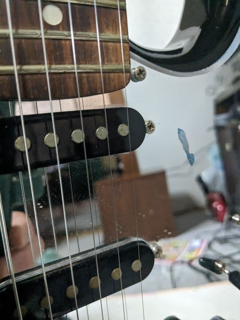 セルダー、ストラトキャスター、ミラーピックガード、エレキギター