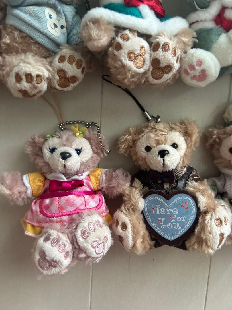 Disney ぬいぐるみストラップ 12個セット