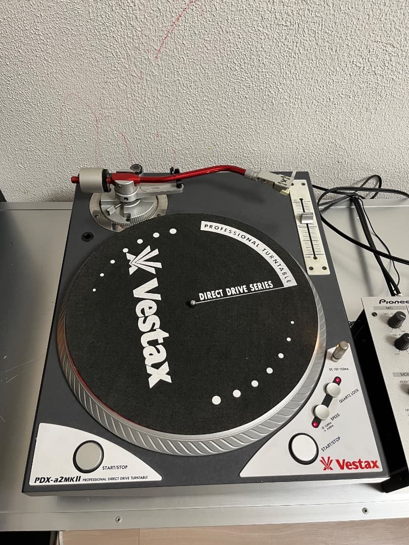 DJ入門フルセットVestaxターンテーブル 2台　パイオニアDJミキサー