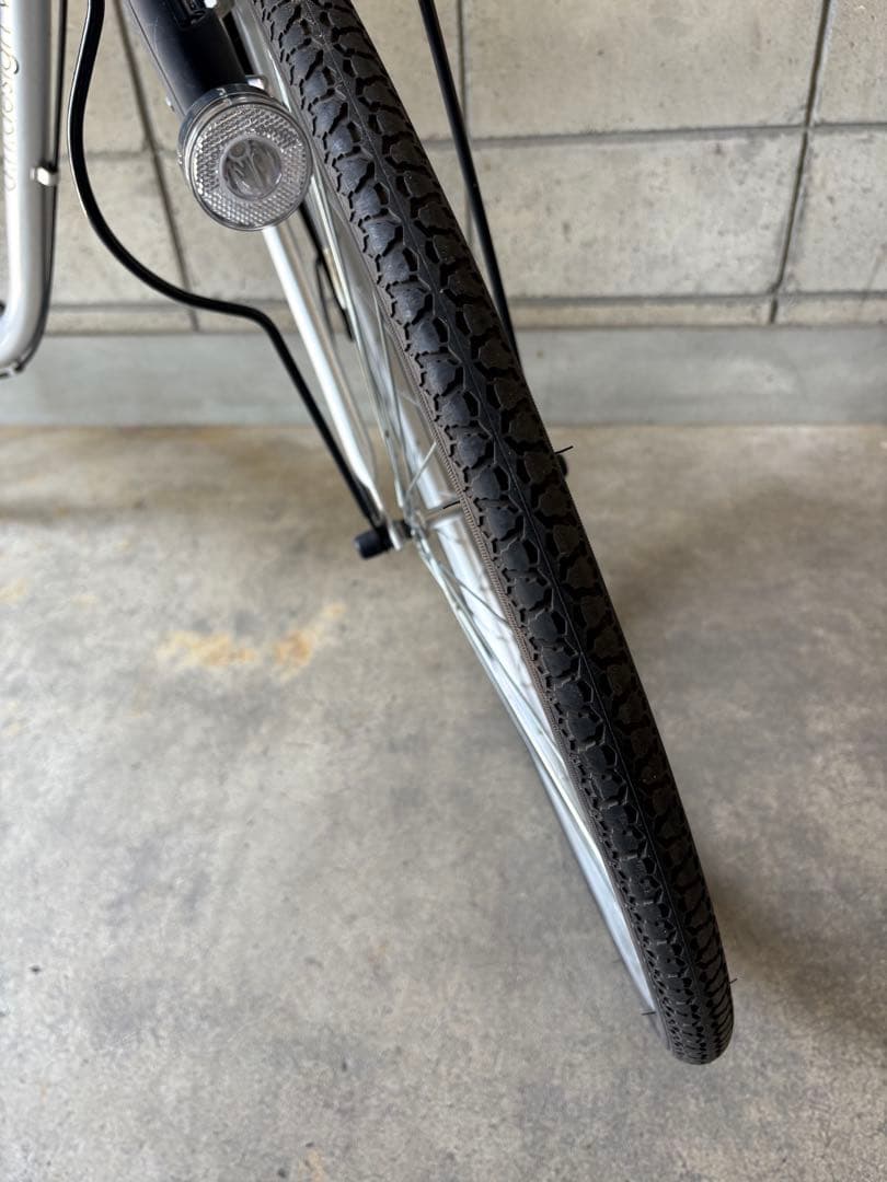 ももりん.*・゜さん専用 銀色に輝く、シンプル・ママチャリ(27㌅)