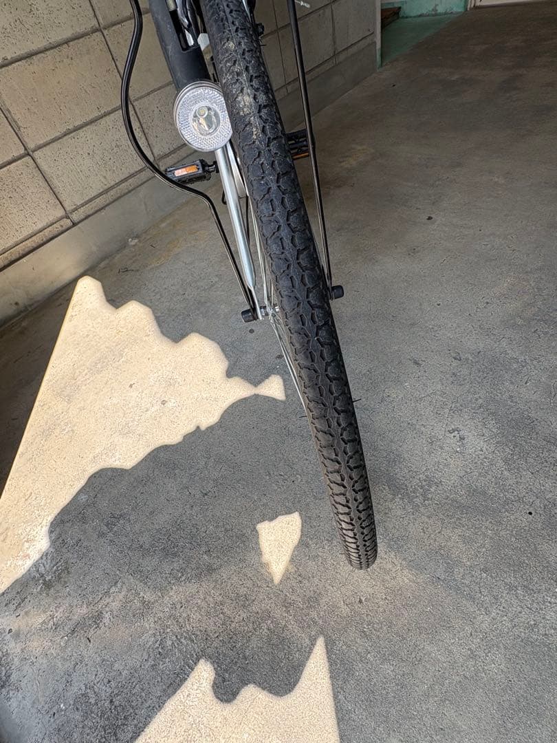 ももりん.*・゜さん専用 銀色に輝く、シンプル・ママチャリ(27㌅)