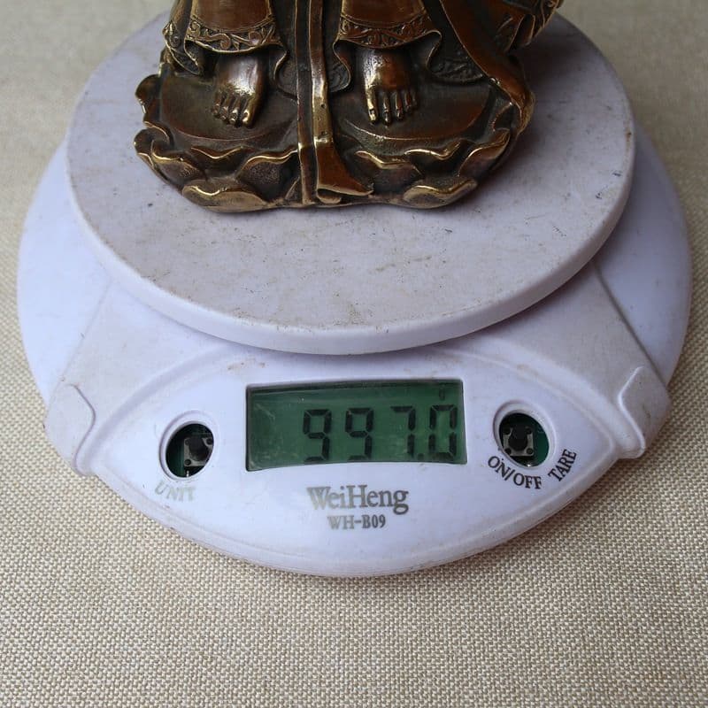 地蔵 菩薩 観音彩衣仏像 銅製 仏像 彫刻 開運 風水 置物