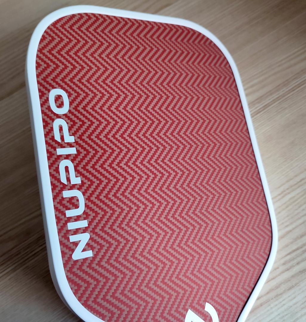 ピックルボール パドル NIUPIPO Kevlar ケブラー 赤い