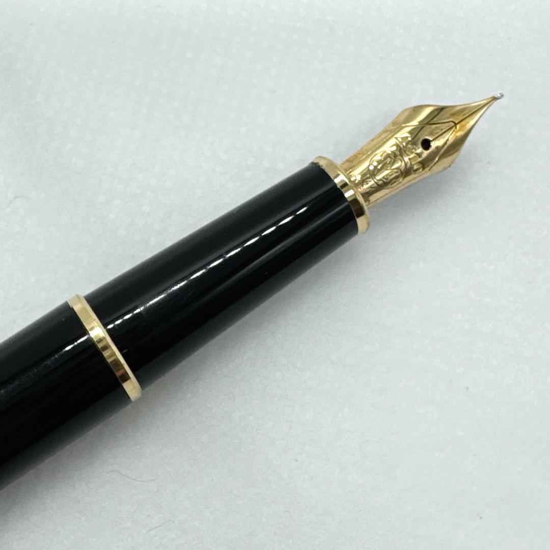 モンブラン 万年筆 マイスターシュテュック 14K GP レジン ニブ不明